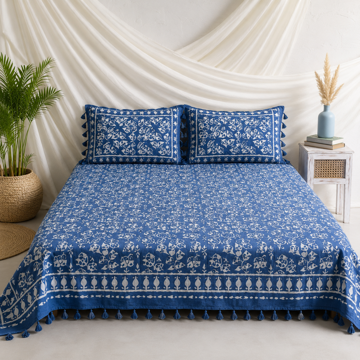Hand Block Print Bedsheets