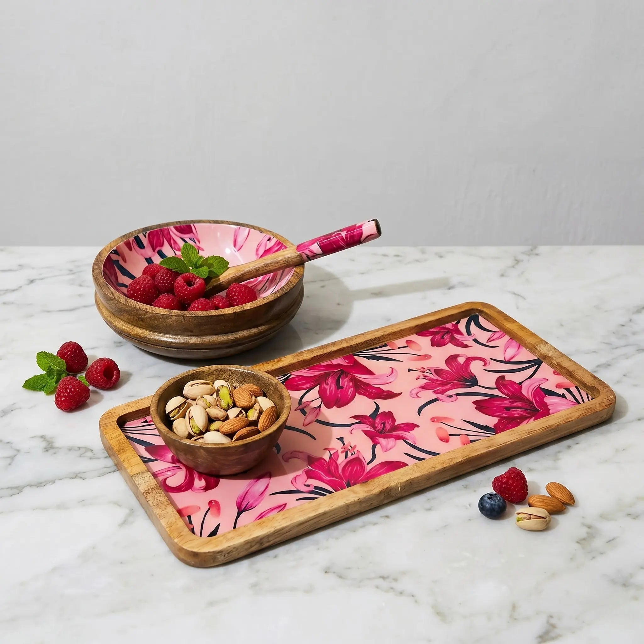 Resin Bowls and Platters