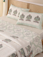 Mugal Print Cotton Soft Quilt Blanket King bed Size Cover up Quilt Blanket Throw Big Size Quilt Very Soft Natural Quilt Next day Dispatch - Image 7