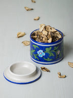 Handmade Round Box Blue