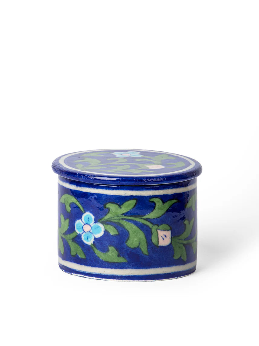 Handmade Round Box Blue Secondary image