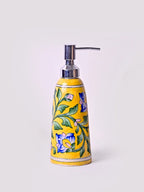 Handmade Yellow Vine Soap Dispenser