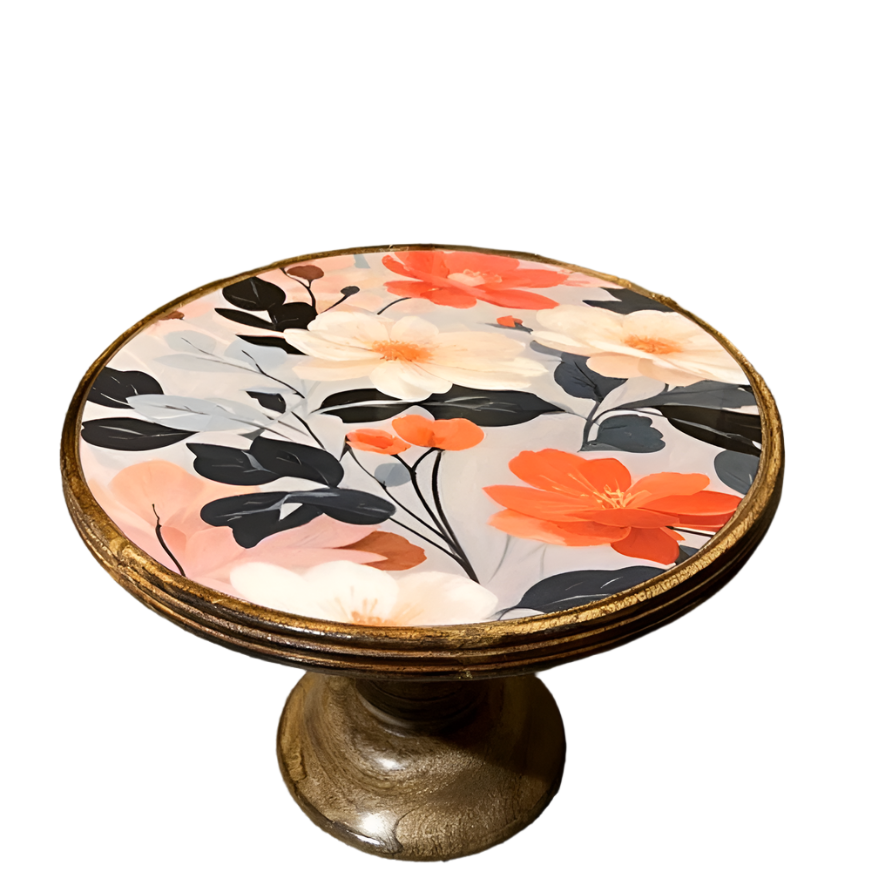 Coral Bloom Cake Stand Main image
