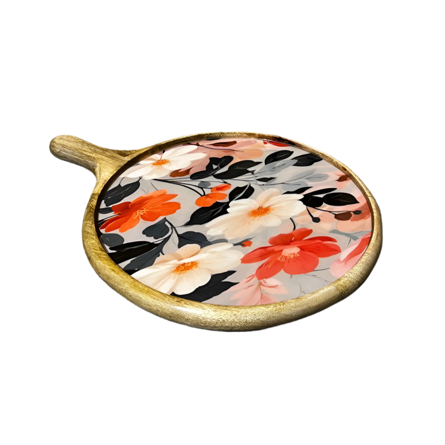 Coral Bloom Pizza Platter Main image