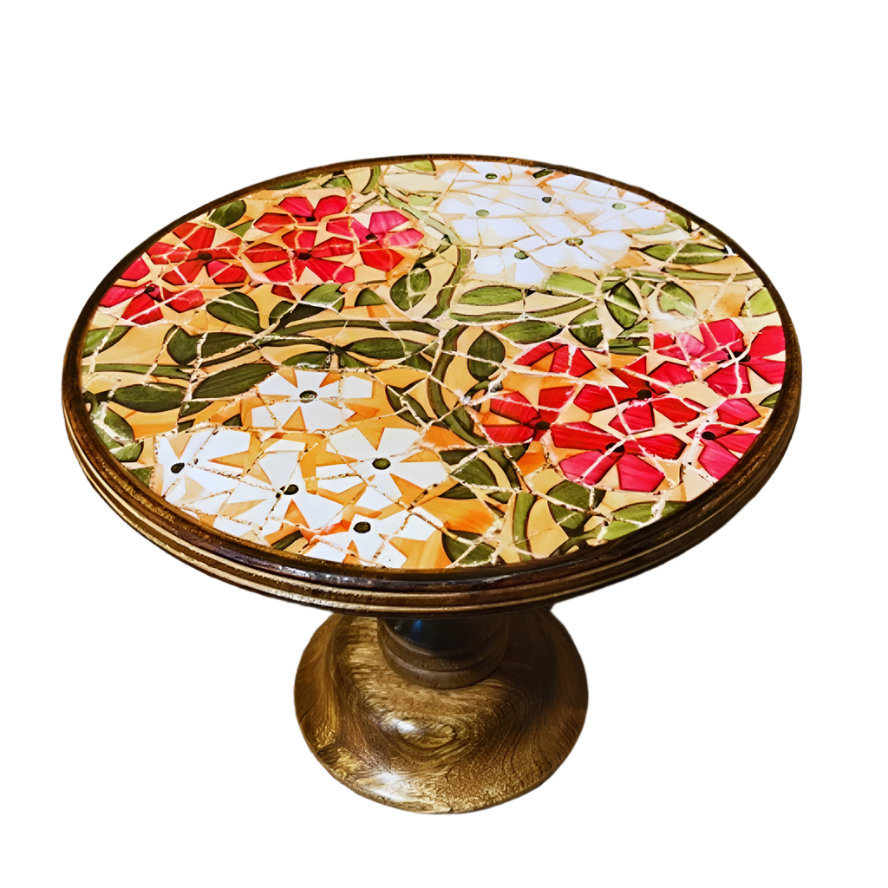 Flora Mosaic Cake Stand Main image