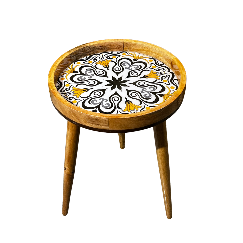 Mandala Bloom Stool Main image