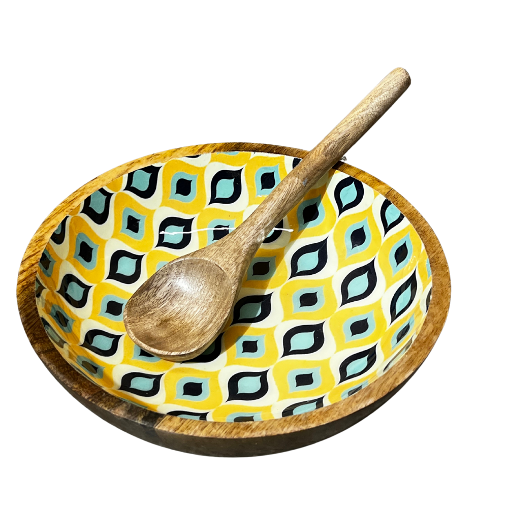 Retro Salad Bowl Secondary image