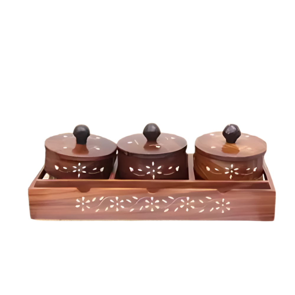 Tray with Container Set Main image