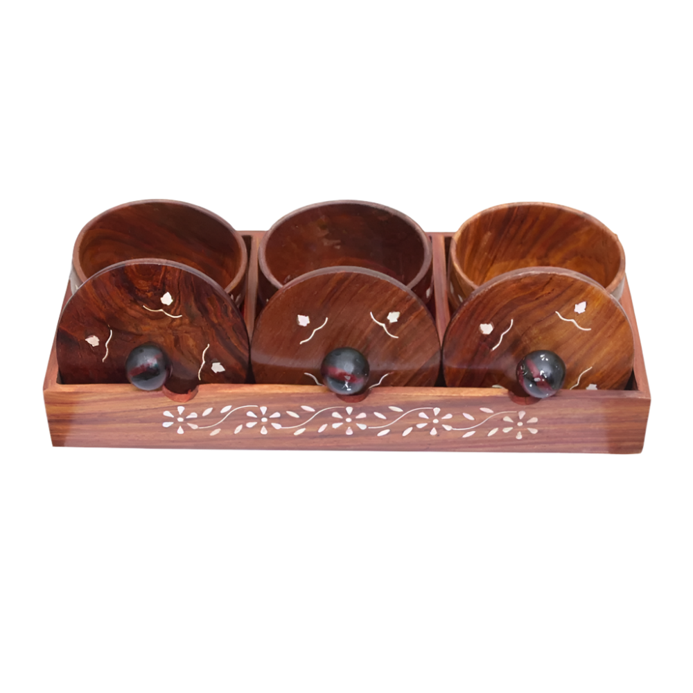 Tray with Container Set Secondary image