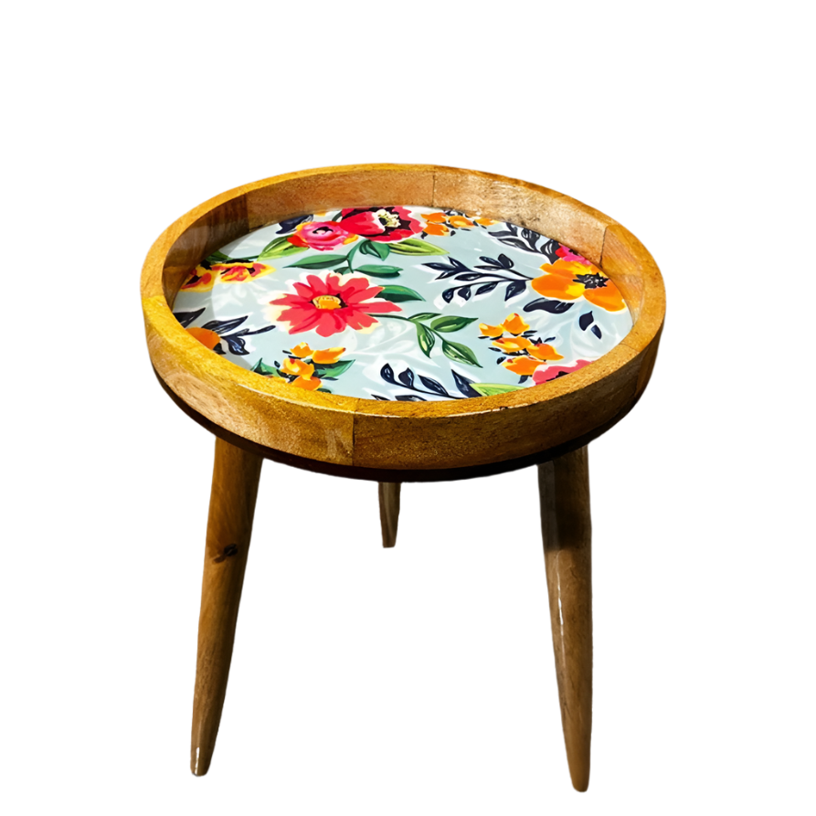Tropical Bloom Stool Main image