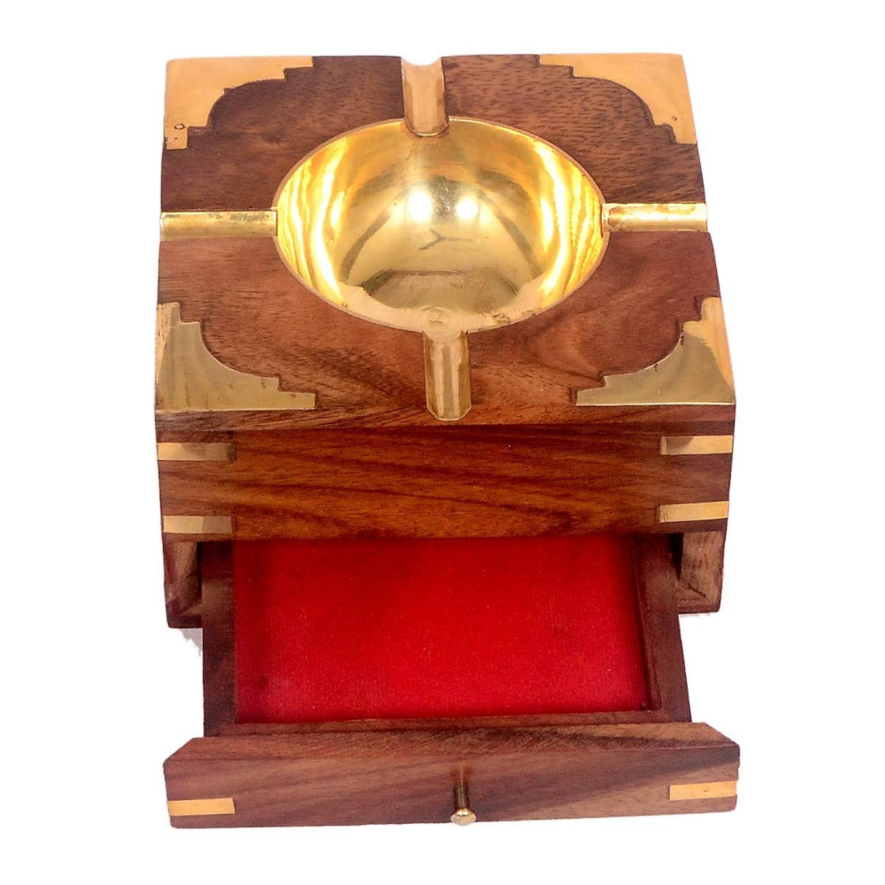 Ashtray With Cigarette Holder Main image
