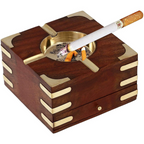 Ashtray With Cigarette Storage Case