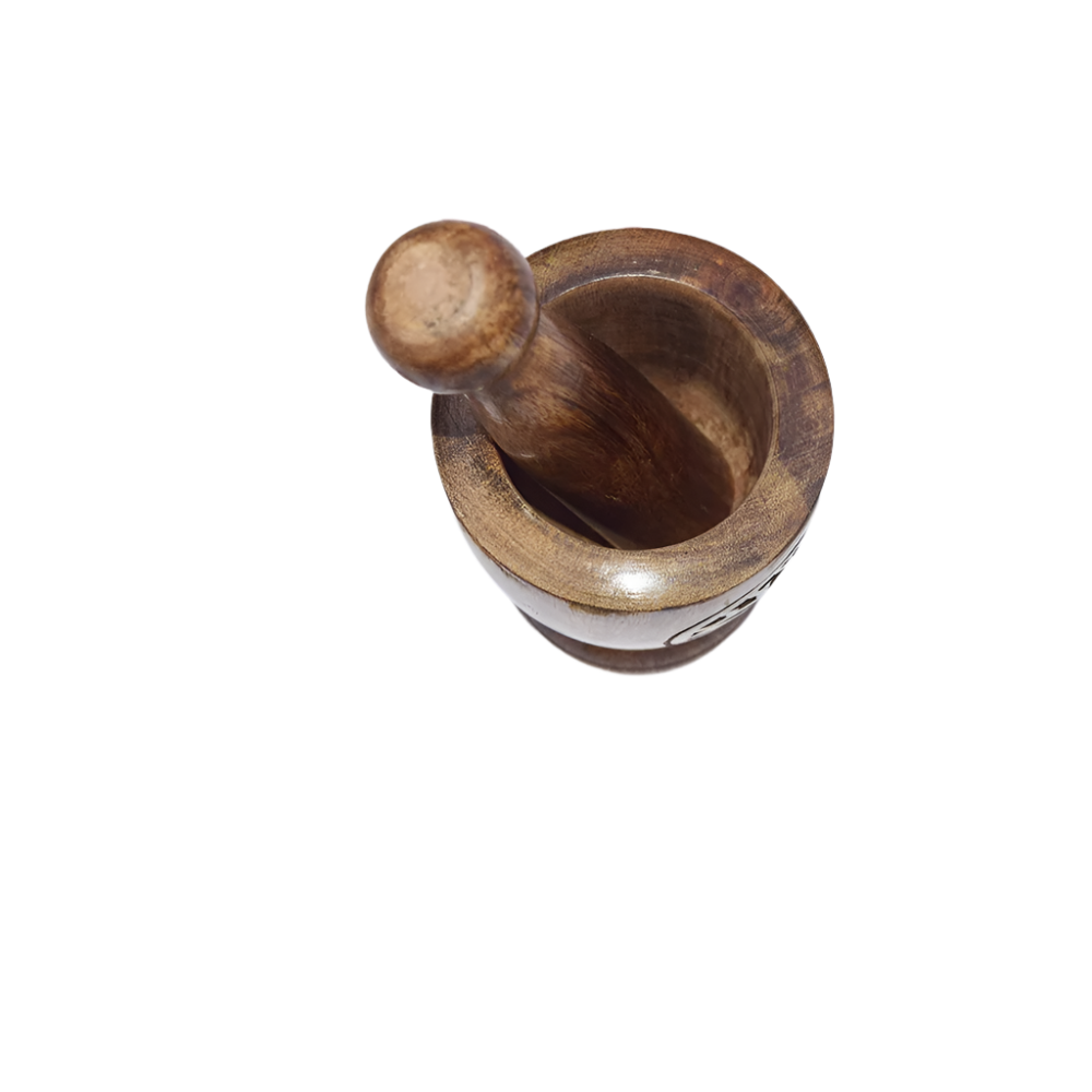 Wooden Mortar & Pestle Main image