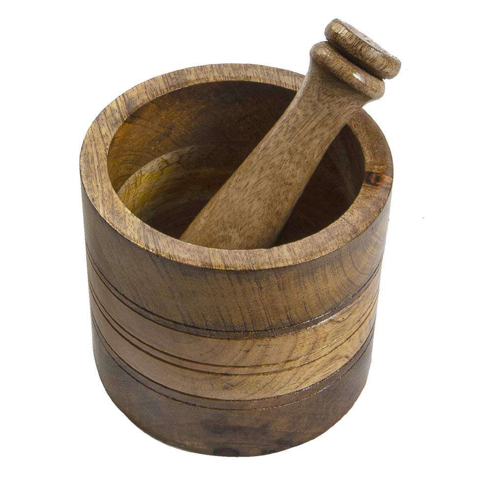Wooden Mortar & Pestle Secondary image