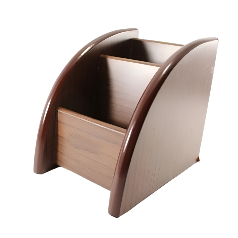 Wooden Pen And Mobile Stand Main image