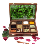 Wooden Spice Box