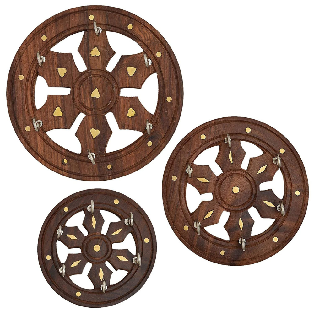 Wheel Shaped Key Hanger Secondary image