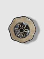 Petal Blue Pottery Bowl