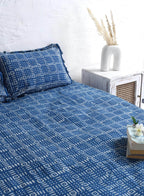 Premium Quality Block Printed Bedsheet and Pillow Set