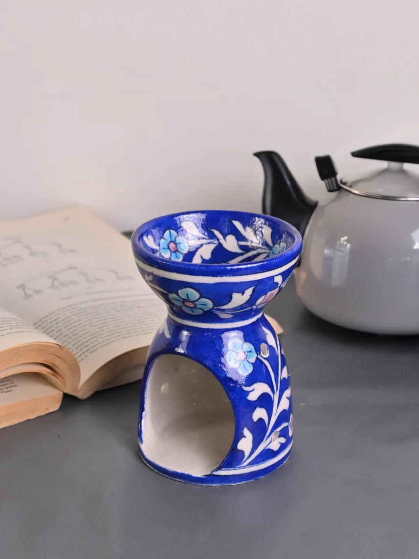 Handmade Aroma Oil Diffuser Blue Color Main image