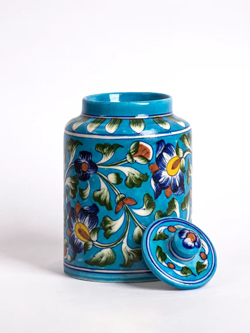 Blue Pottery Handcrafted Jar2 Secondary image