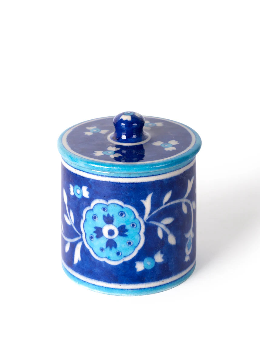 Blue Pottery Handmade Jar 3 Secondary image