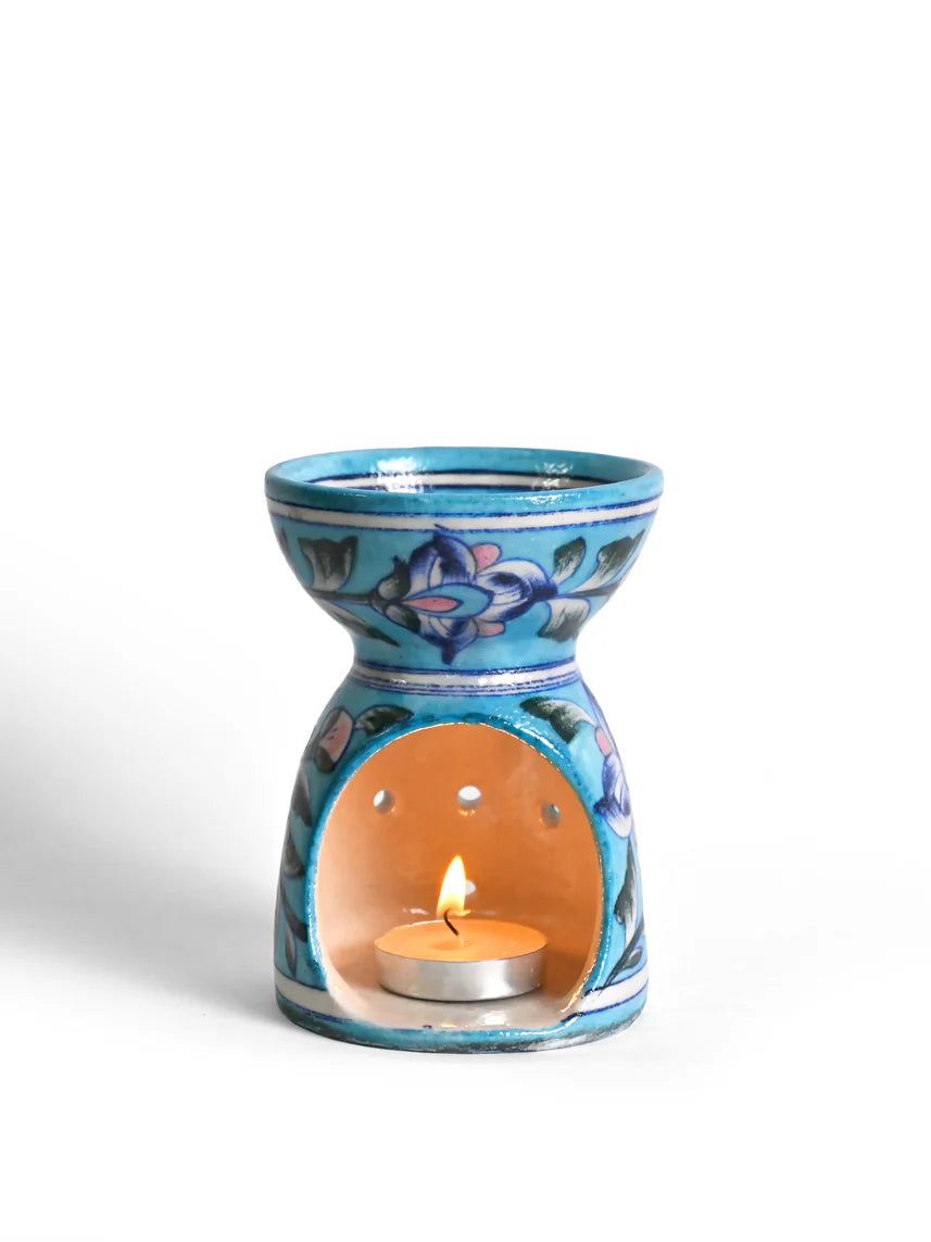 Handmade Aroma Oil Diffuser Sky Blue Color