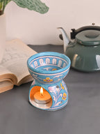 Handmade Aroma Oil Diffuser Turquoise  Color