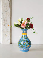 Blue Pottery Surahi Surahi Turquoise color