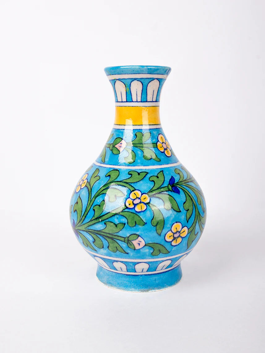 Blue Pottery Surahi Surahi Turquoise color Secondary image