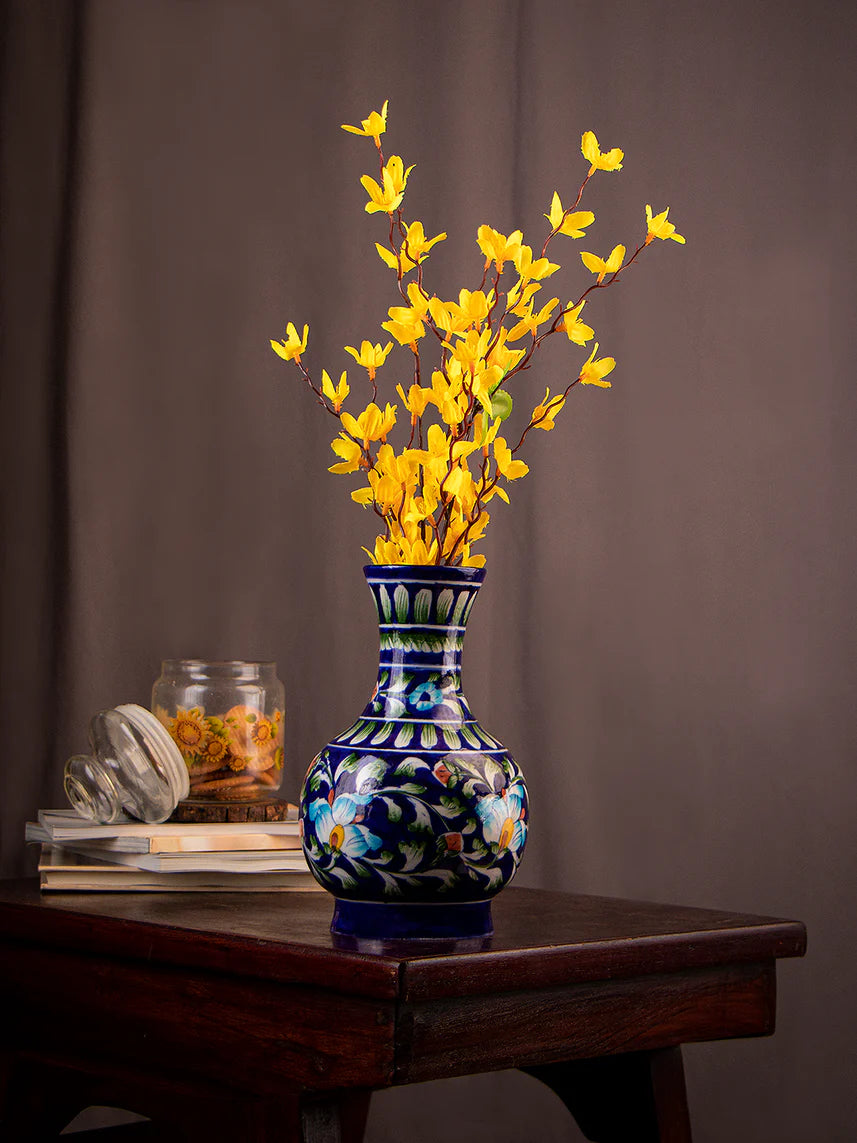 Blue Pottery Surahi Blue & Multi Colors Main image