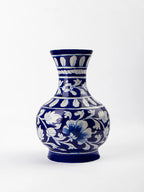 Blue Pottery Surahi Blue & White