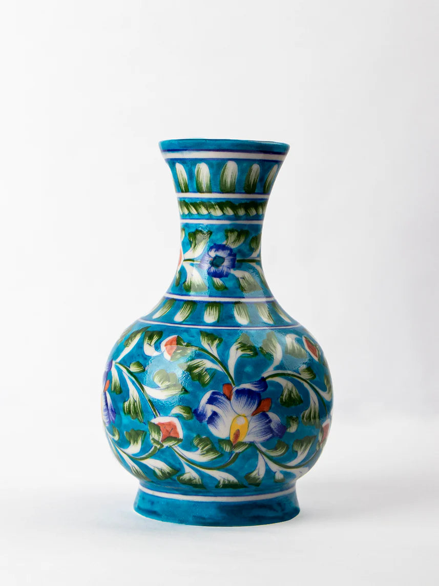 Surahi Turquoise & Multi Colors Secondary image