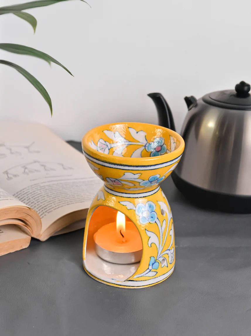 Handmade Aroma Oil Diffuser Yellow Color