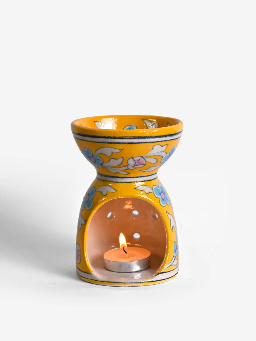 Handmade Aroma Oil Diffuser Yellow Color